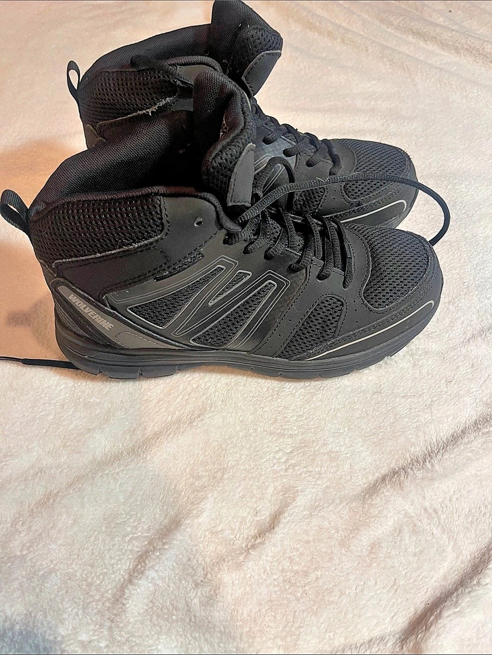 Wolverine composite toe work boots size 8.5